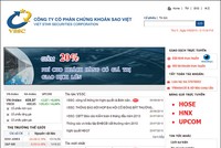 99Kl99 link đăng nhập Sao Việt được chấp thuận giải thể
